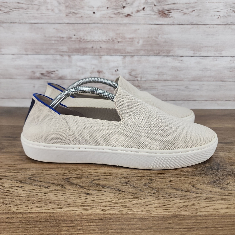 Rothy’s The Original Slip On Sneaker Sand Color Women’s Size 7.5